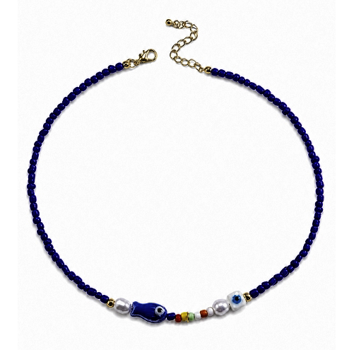 Collar Nazar y Pez